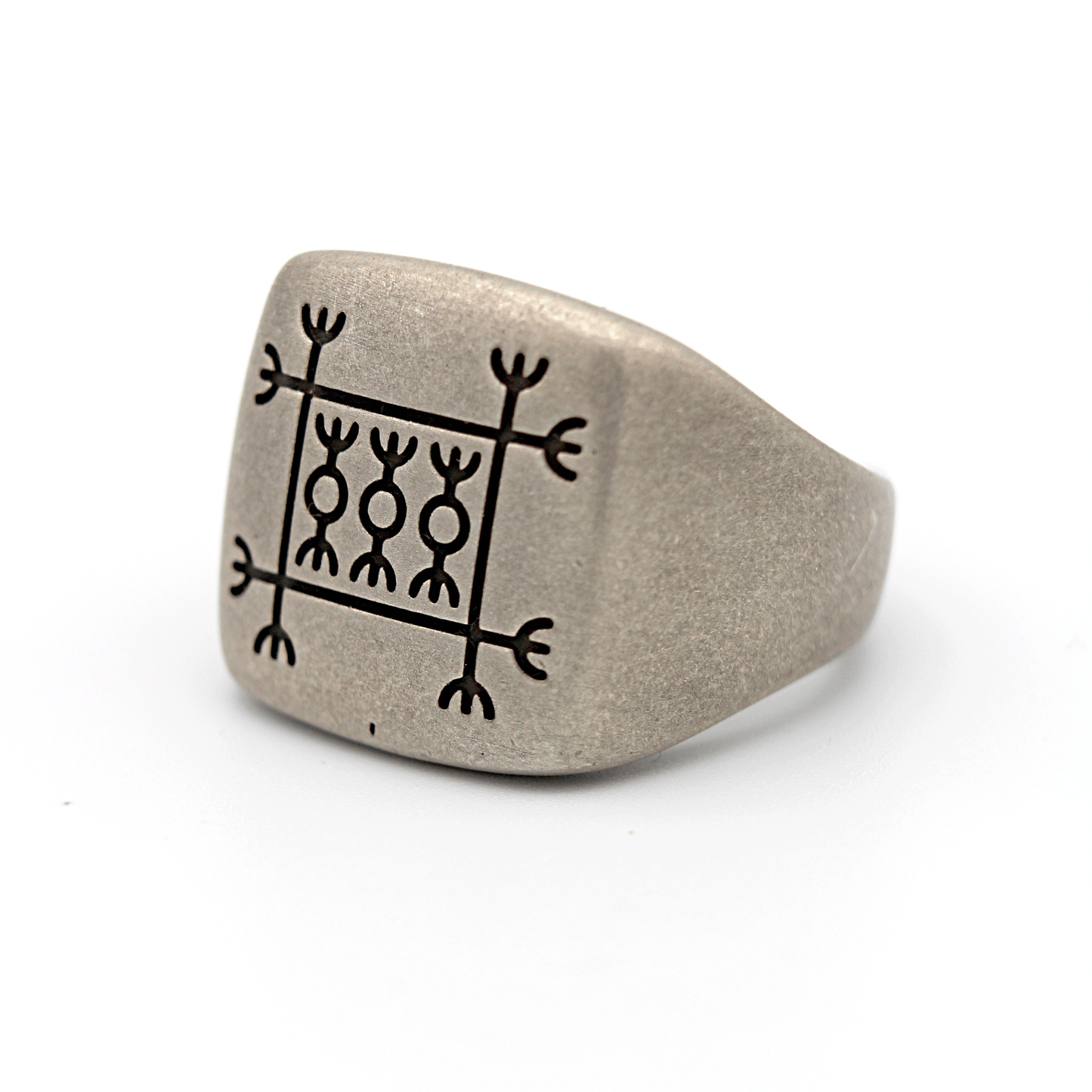 Sello plata de ley runa viking
