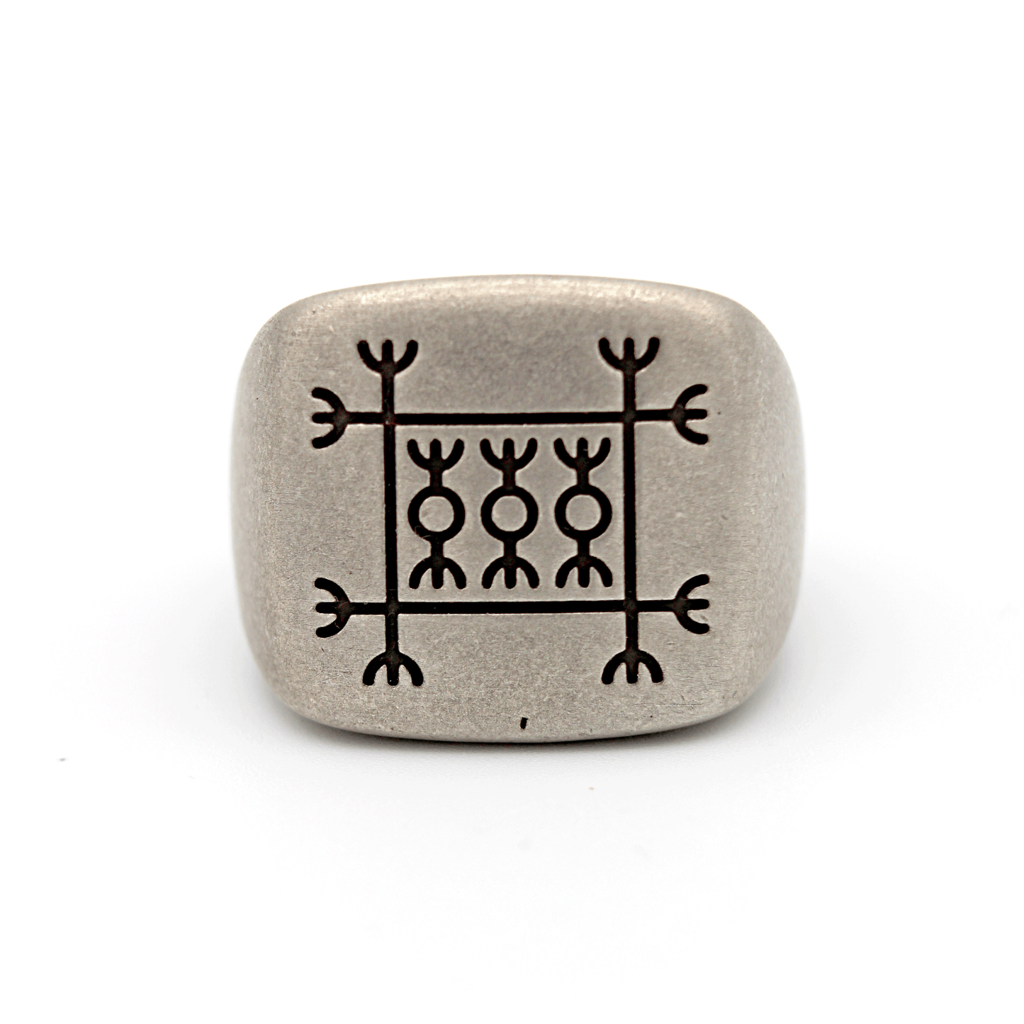 Sello plata de ley runa viking