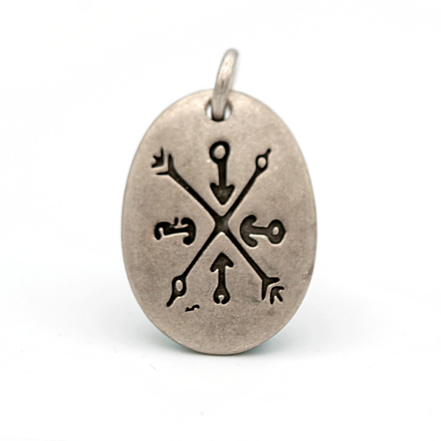 Colgante plata de ley runa viking