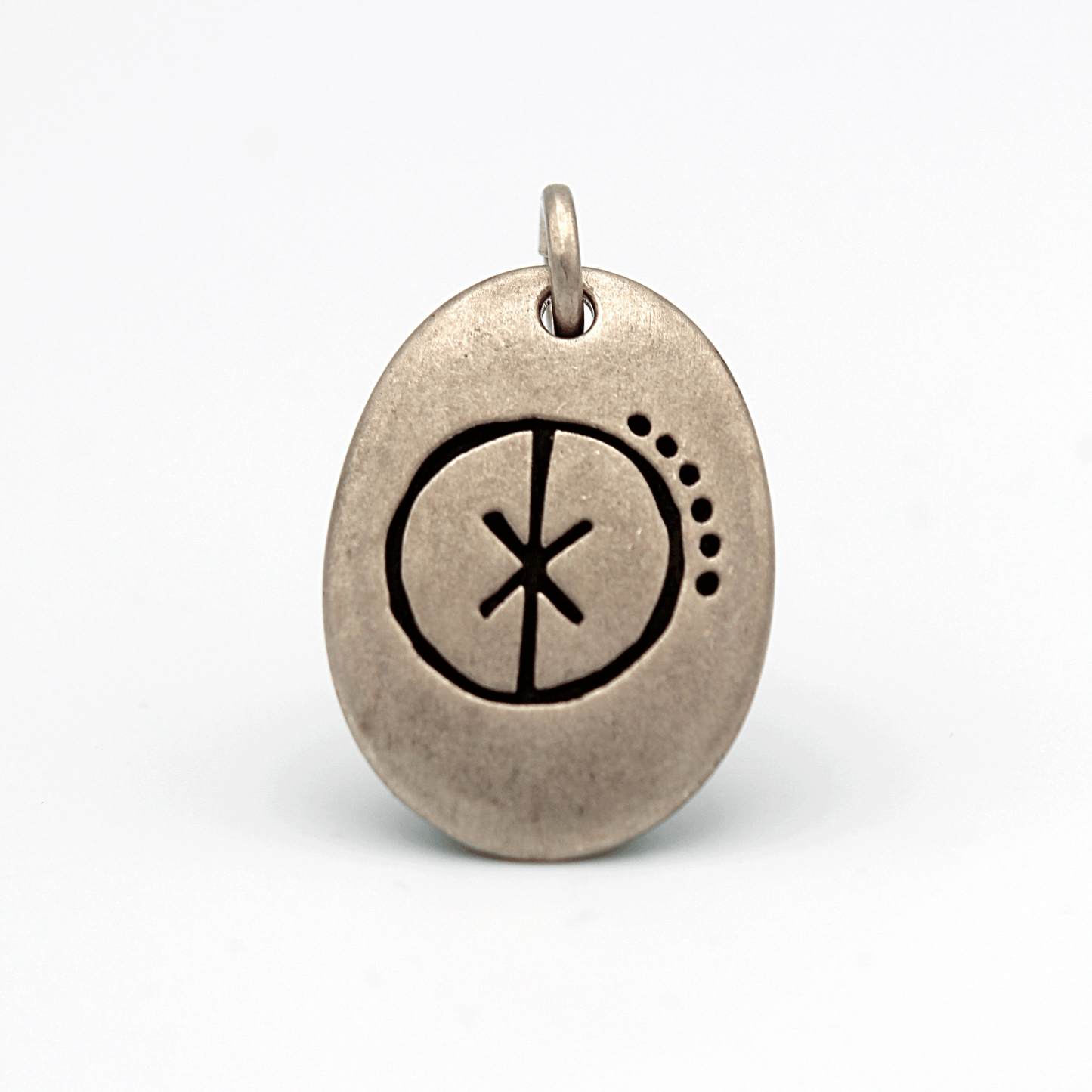 Colgante plata de ley runa viking