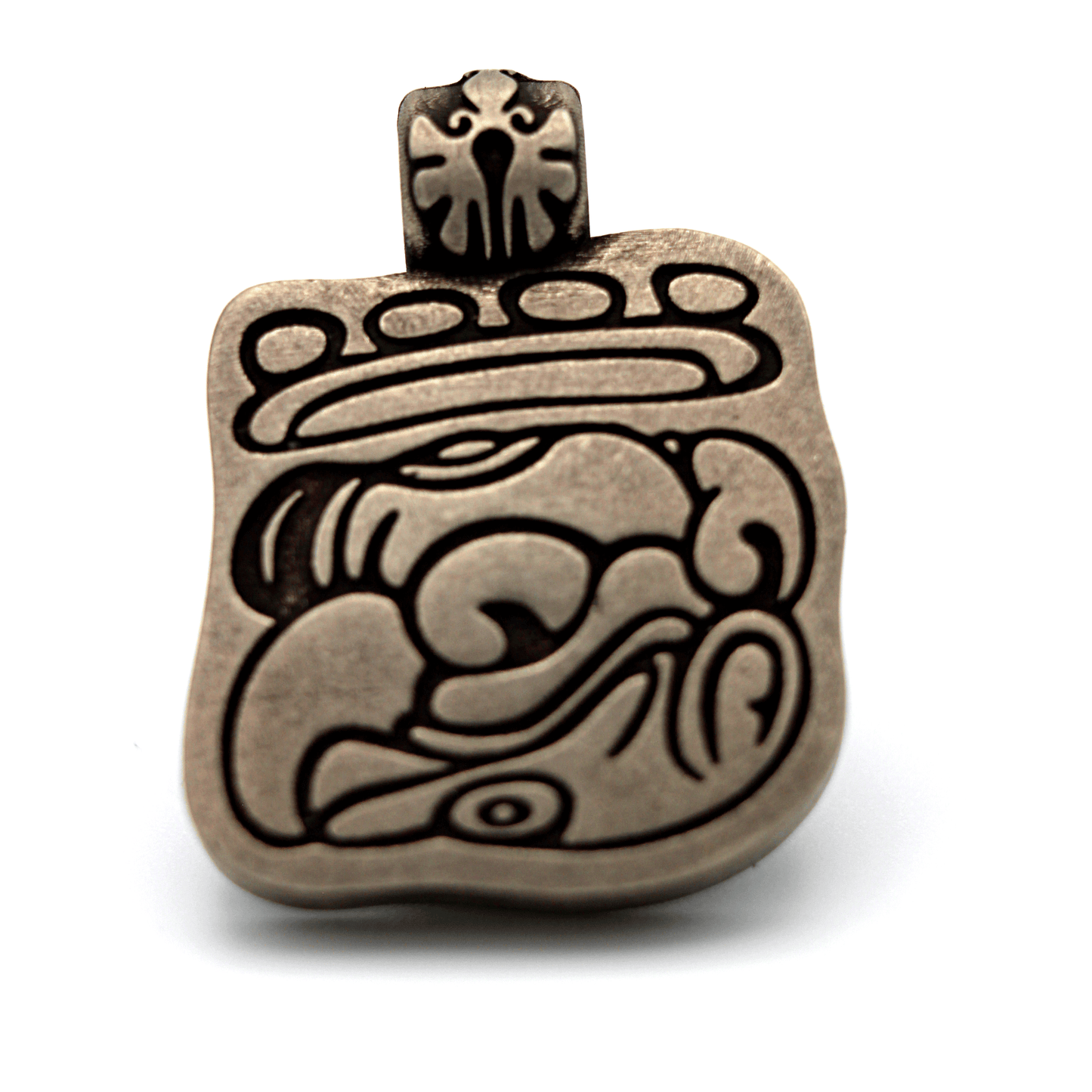 Colgante plata de ley Glifo Maya