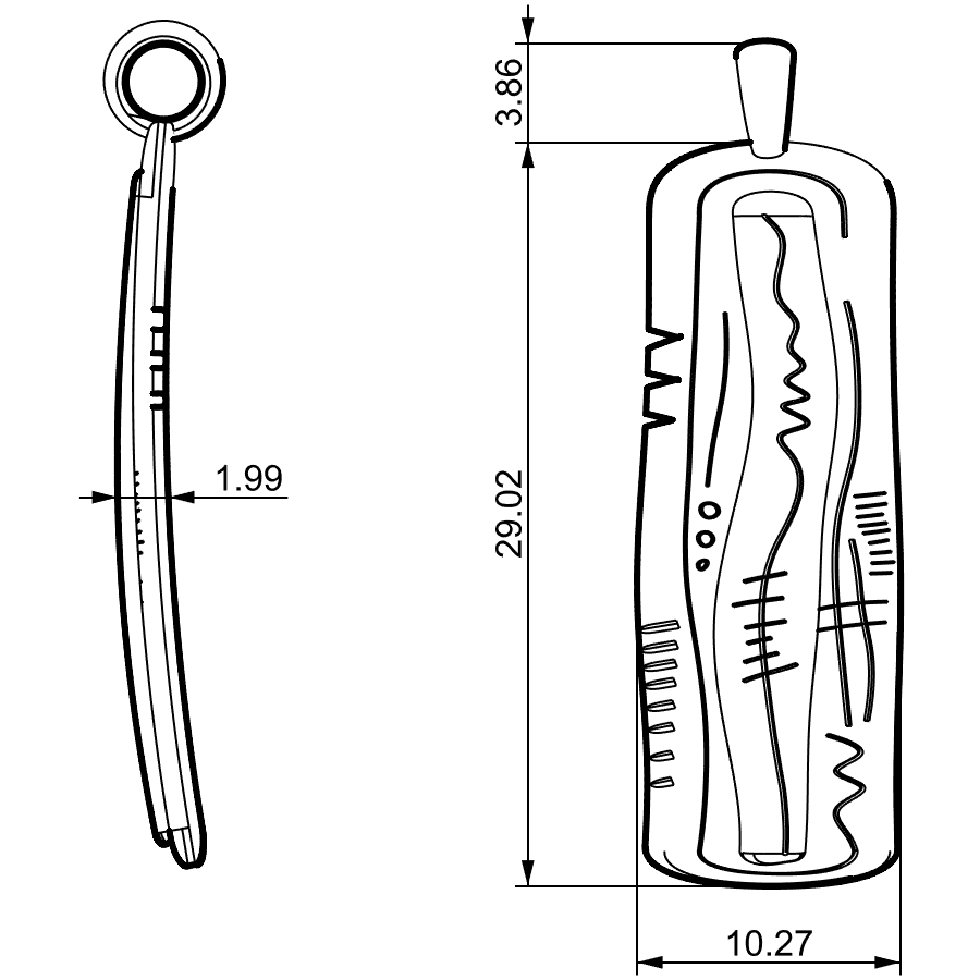 Colgante Lienzo