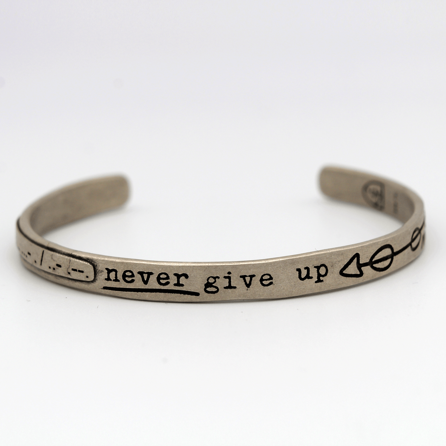 Pulsera Never Give Up